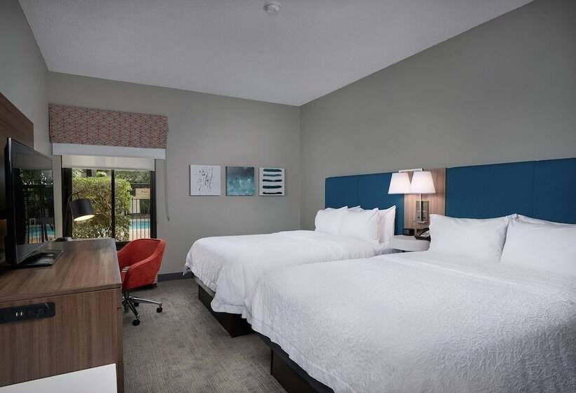 İki Çift Kişilik Yataklı Standart Oda, Hampton Inn   Jupiter/juno Beach