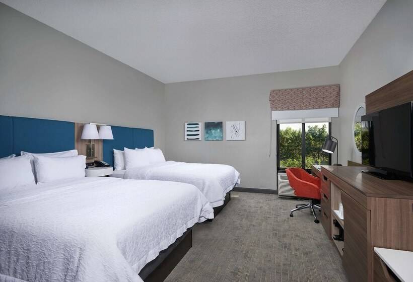 İki Çift Kişilik Yataklı Standart Oda, Hampton Inn   Jupiter/juno Beach
