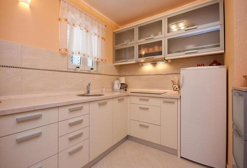 דירת חדר עם טרסה, Villa Schober Baška