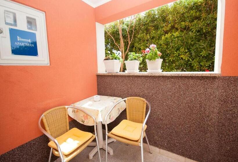 דירת חדר עם טרסה, Villa Schober Baška