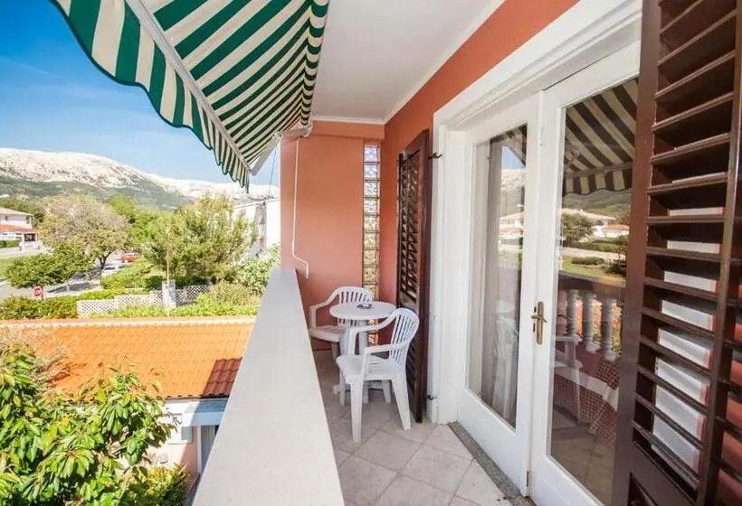 バルコニー付きスタンダードルーム, Villa Schober Baška