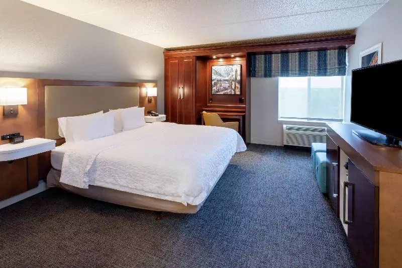 キングサイズベッドのスタンダードルーム, Hampton Inn By Hilton Minneapolis/eagan