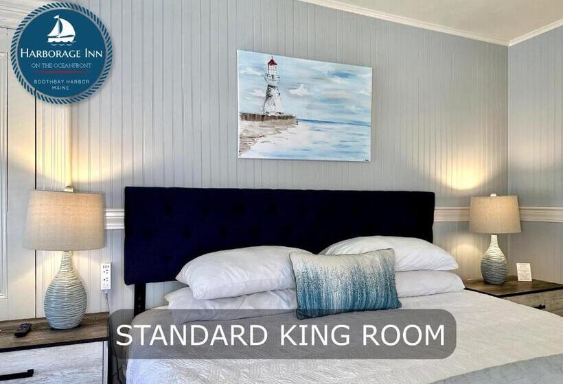 Standard Szoba King Size Bed, Harborage Inn On The Oceanfront