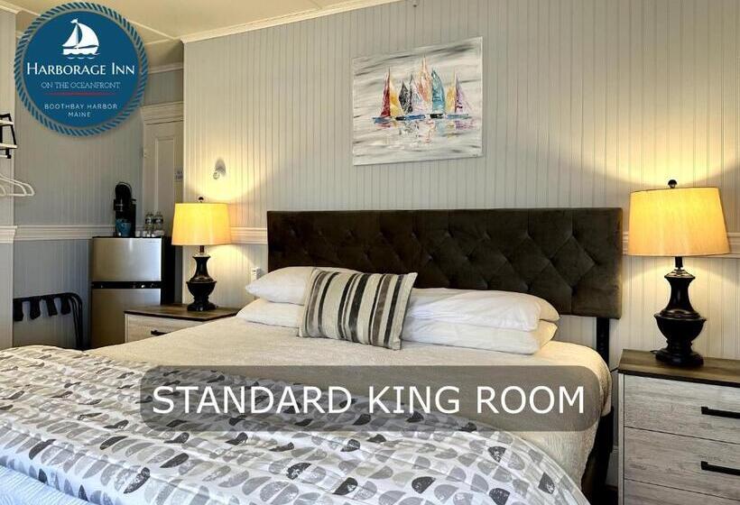 Standard Szoba King Size Bed, Harborage Inn On The Oceanfront