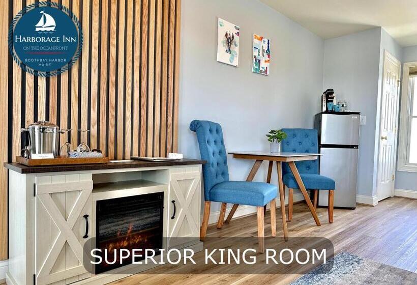 Superior Szoba King Size Bed, Harborage Inn On The Oceanfront