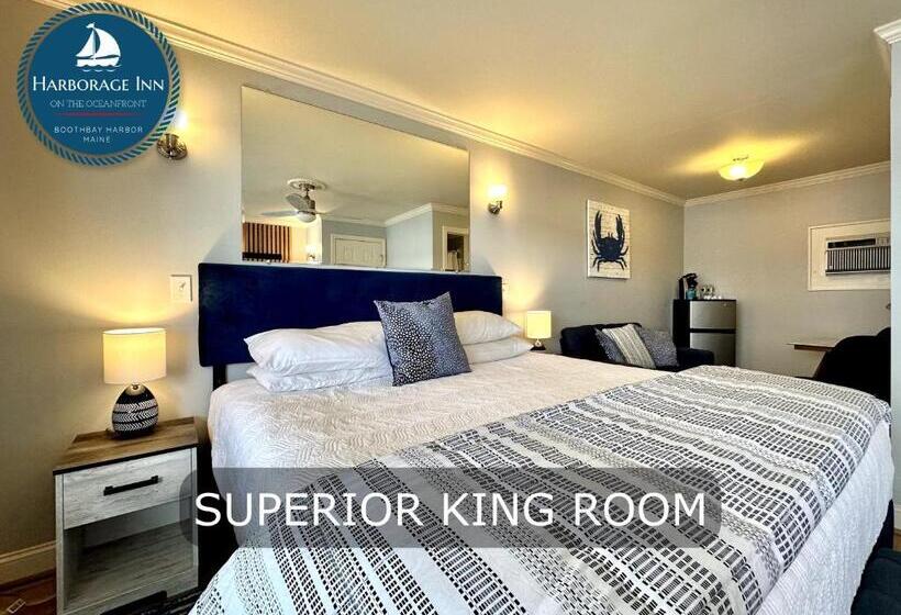 Superior Szoba King Size Bed, Harborage Inn On The Oceanfront