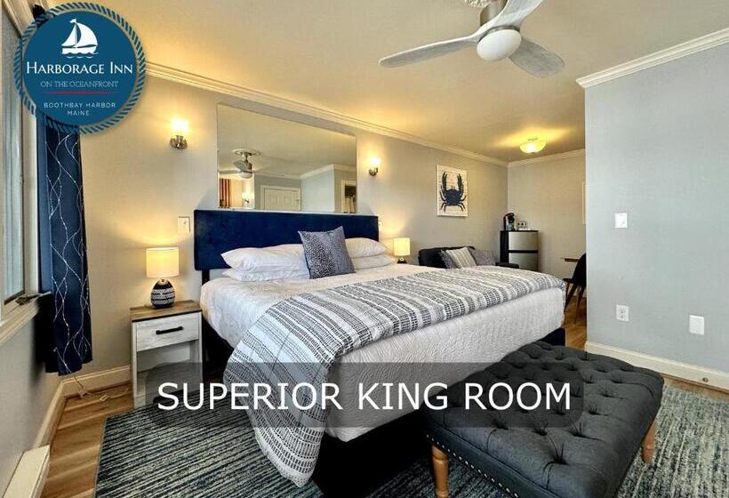 Superior Szoba King Size Bed, Harborage Inn On The Oceanfront