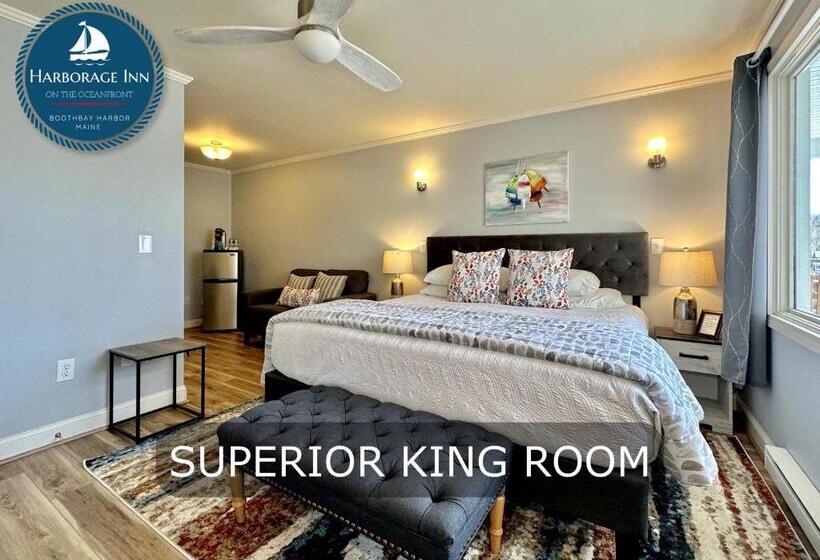 Superior Szoba King Size Bed, Harborage Inn On The Oceanfront
