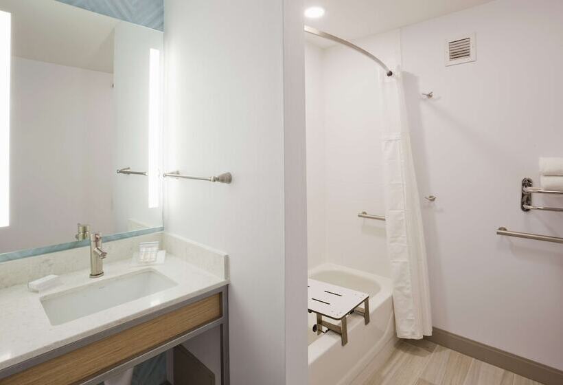 חדר סטנדרט מותאם לאדם עם מוגבלויות, Hilton Garden Inn Minneapolis Eagan