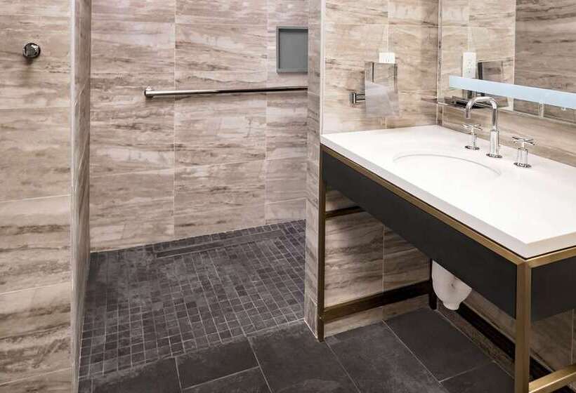 带大床的豪华间, Hilton Newark Airport