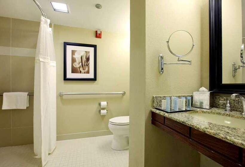 带大床的豪华间, Hilton Newark Airport