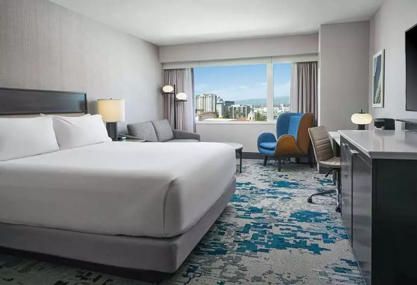 キングサイズベッドのスタンダードルーム, Hilton San Jose