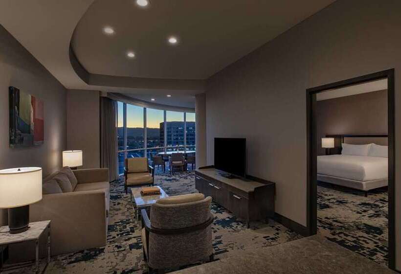 キングサイズベッドのエクゼクティブルーム, Hilton San Jose