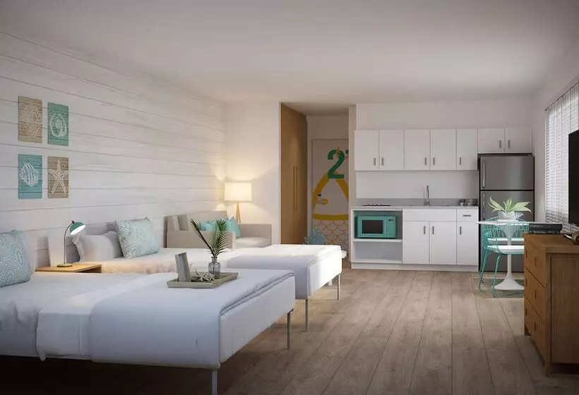 オーシャンビューの１ベッドルームビラ, Fisher Inn Resort & Marina