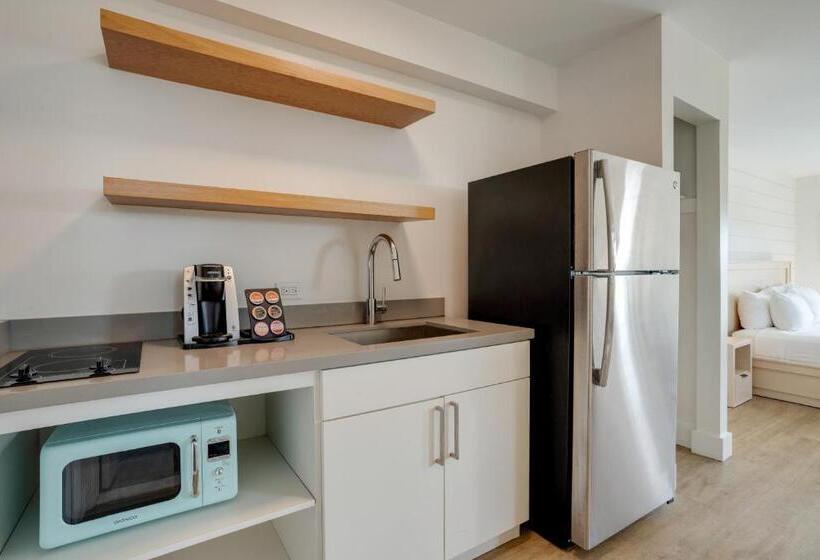 إستديو قياسى مزود بشرفة, Fisher Inn Resort & Marina