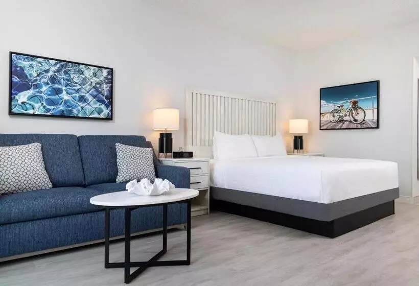 キングサイズベッド、ビュー付きデラックスルーム, Ocean Place Resort & Spa