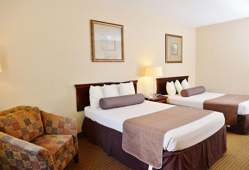 ２ダブルベッドのスタンダードルーム, Americas Best Value Inn Tunica Resort