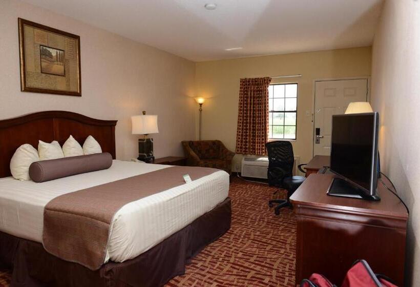 キングサイズベッドのスタンダードルーム, Americas Best Value Inn Tunica Resort