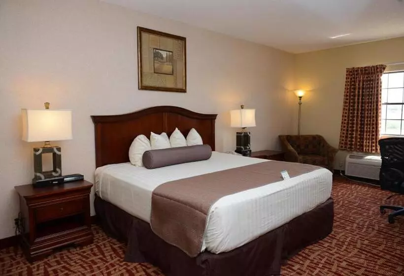 キングサイズベッドのスタンダードルーム, Americas Best Value Inn Tunica Resort