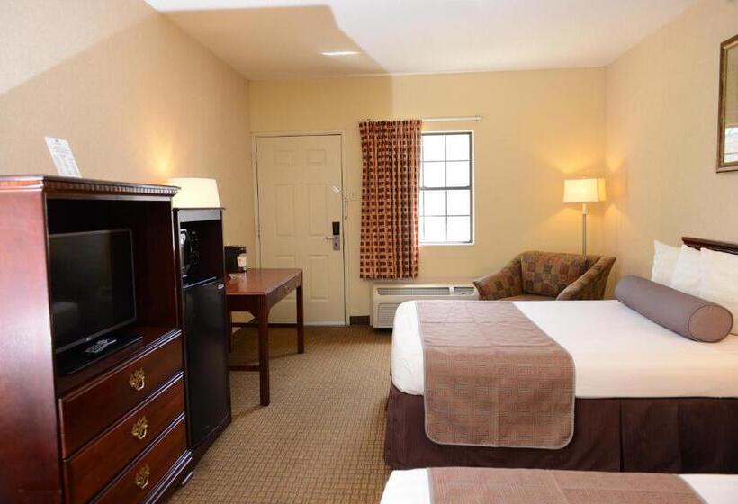 ２ダブルベッドのスタンダードルーム, Americas Best Value Inn Tunica Resort