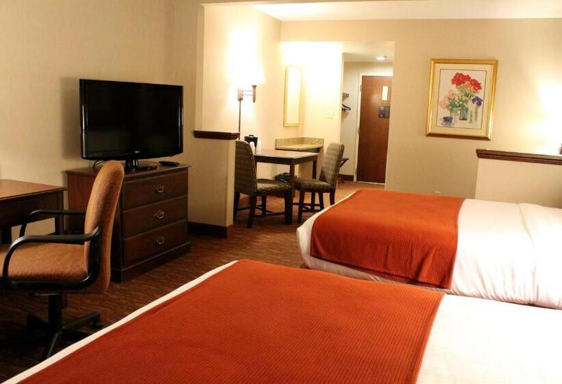 חדר סטנדרט שתי מיטות זוגיות, Auburn Place Hotel & Suites Paducah
