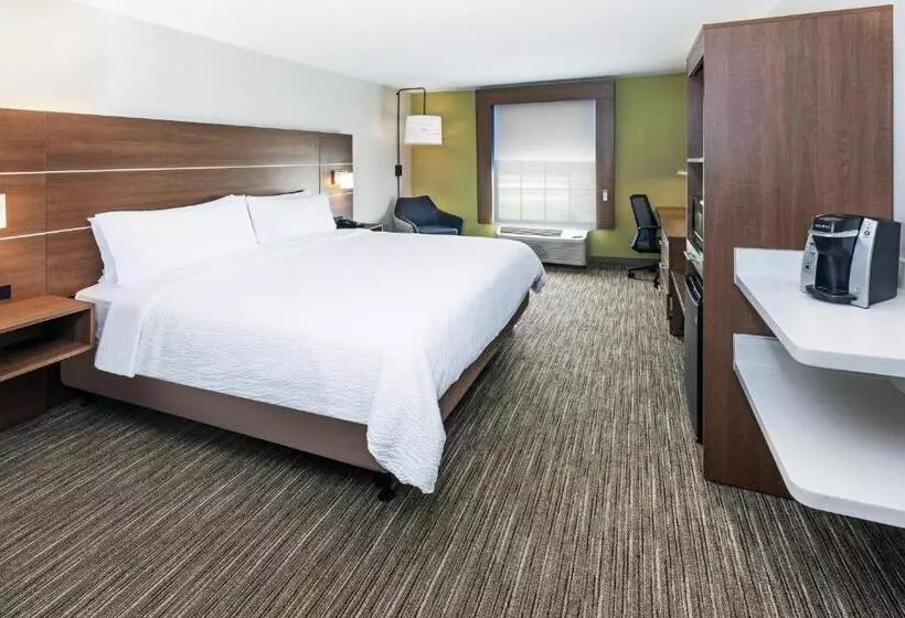 身障者適用クイーンサイズベッドルーム, Holiday Inn Express & Suites Sulphur   Lake Charles, An Ihg