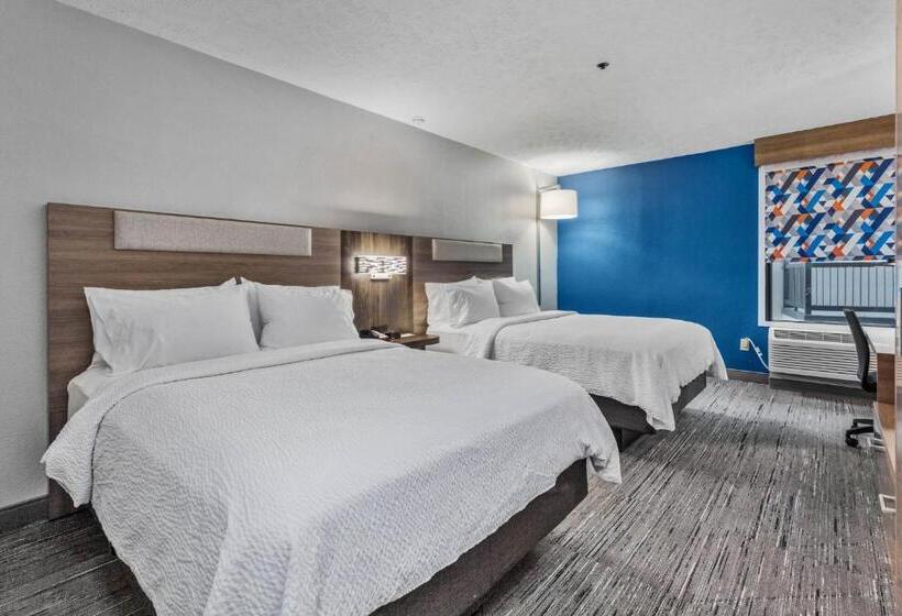 Номер Стандарт 2 Двуспальные Кровати, Holiday Inn Express New Albany, An Ihg