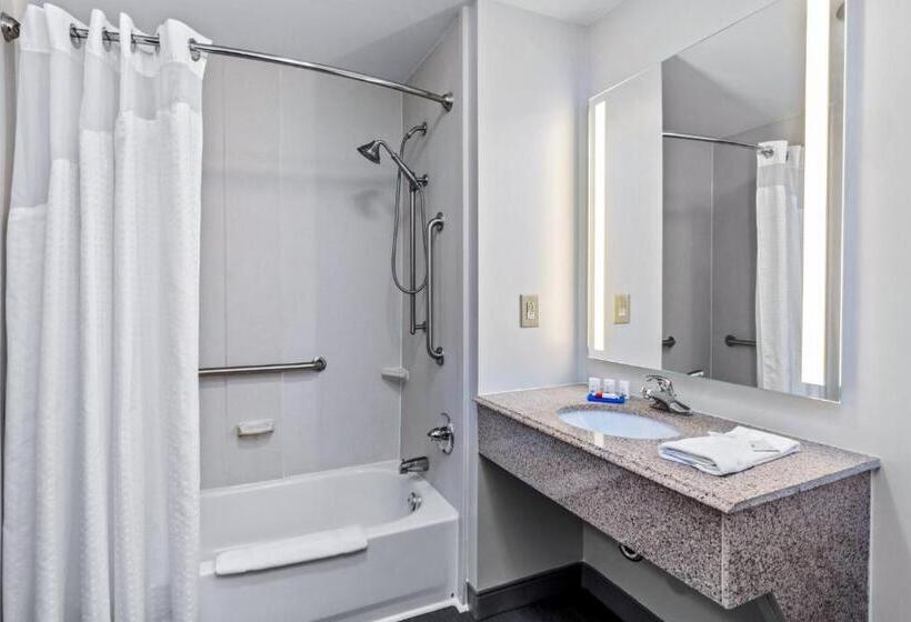 غرفة قياسية سرير كينج لذوى الإحتياجات الخاصة, Holiday Inn Express New Albany, An Ihg