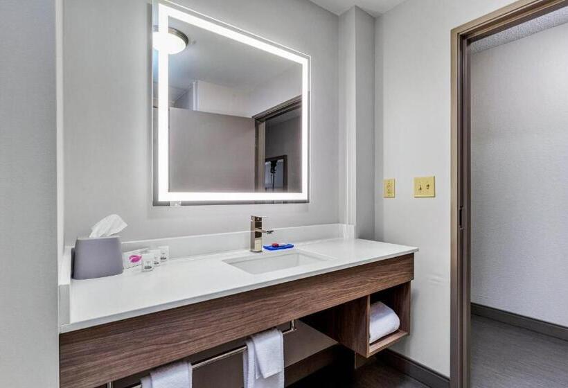 Номер Стандарт Кровать Кинг Адаптированный для Инвалидов, Holiday Inn Express New Albany, An Ihg