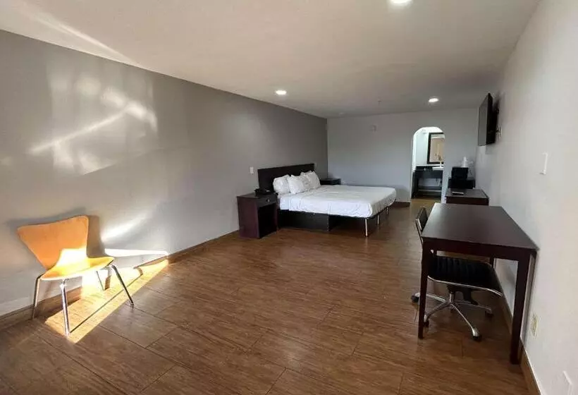 キングサイドベッドのスタンダードワンルーム, Motel 6 Denham Springs, La