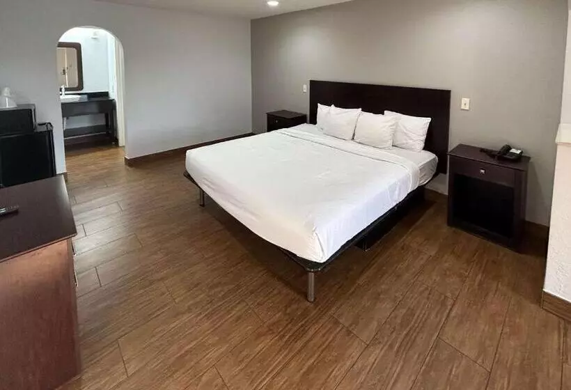 キングサイドベッドのスタンダードワンルーム, Motel 6 Denham Springs, La