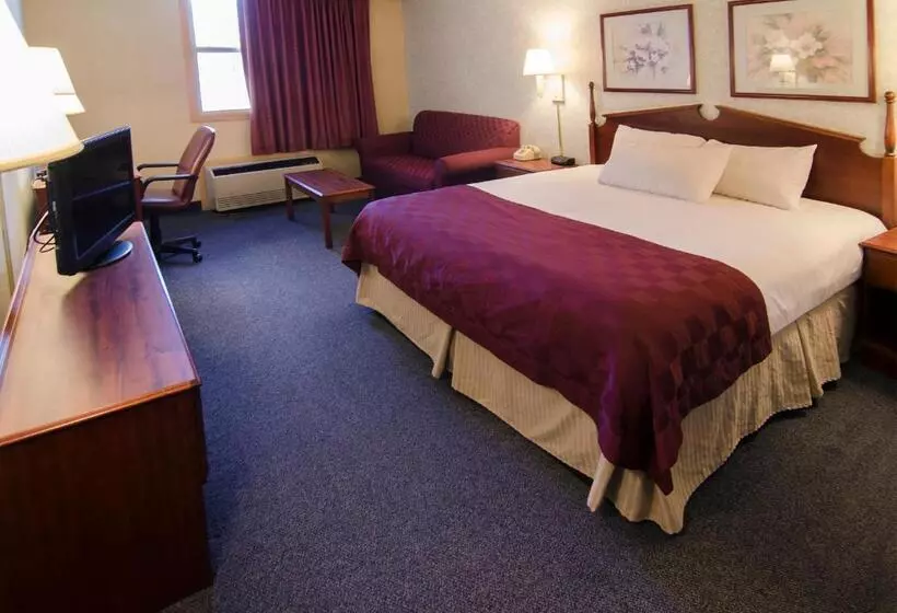 キングサイズベッドのスタンダードルーム, Ramada By Wyndham Angola/fremont Area