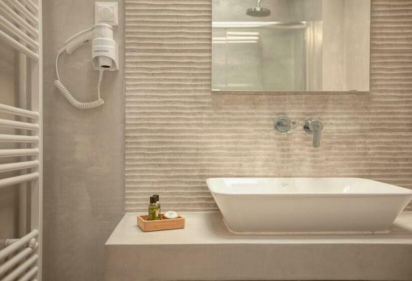 חדר סטנדרט עם מרפסת, Oikia Guesthouse