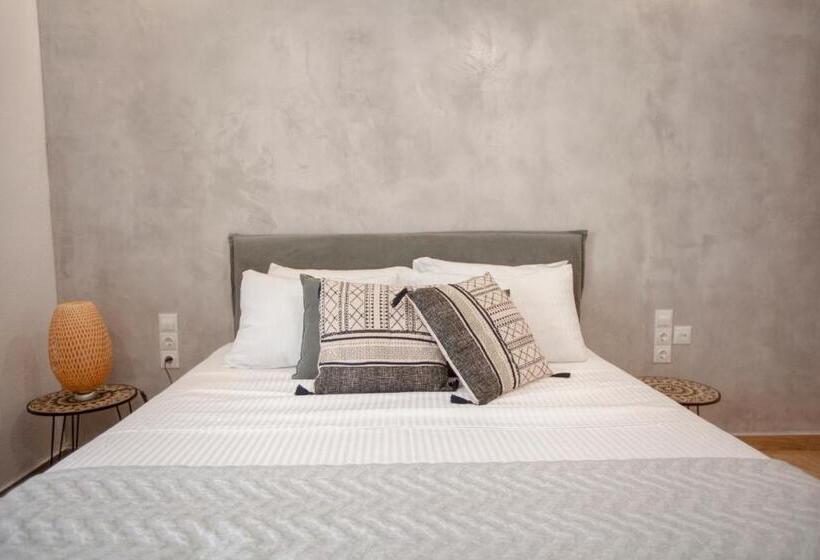 חדר סטנדרט עם מרפסת, Oikia Guesthouse