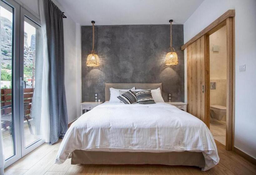 חדר סטנדרט עם מרפסת, Oikia Guesthouse