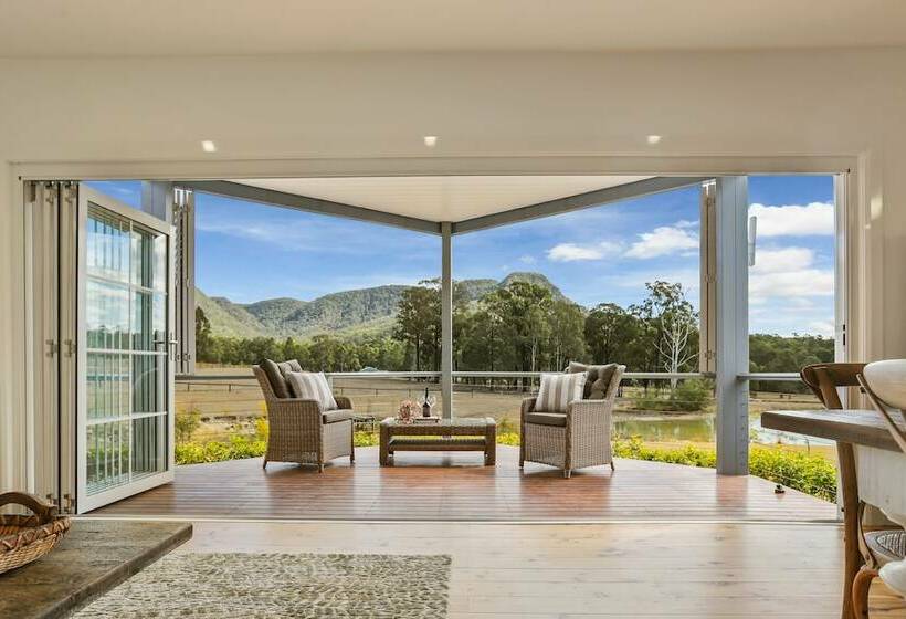 וילה דלוקס חדר שינה 1, Brokenback Views Country Estate