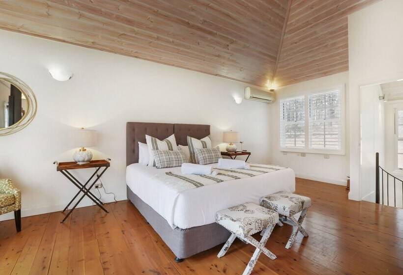 וילה דלוקס חדר שינה 1, Brokenback Views Country Estate