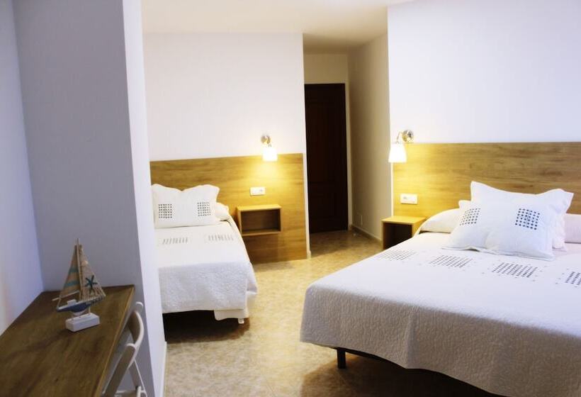 חדר סטנדרט נוף לים, Pensión Playa De Sardiñeiro