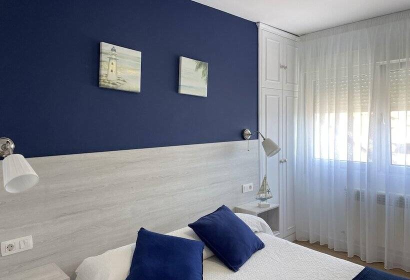 חדר סטנדרט נוף לים, Pensión Playa De Sardiñeiro