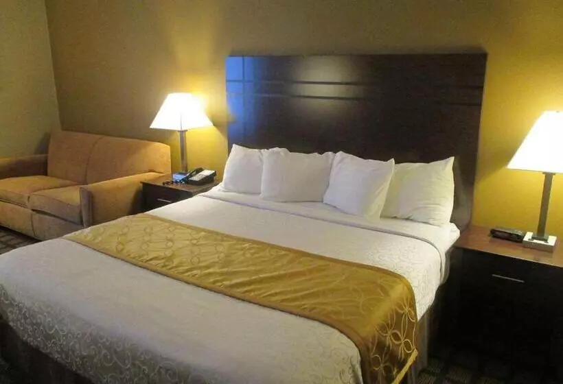キングサイズベッドのスイートルーム, Best Western Plaza Hotel Saugatuck