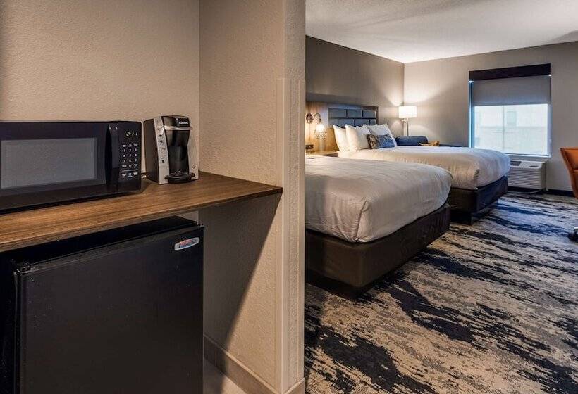 חדר סטנדרט שתי מיטות זוגיות, Best Western Plus Bourbonnais Hotel & Suites