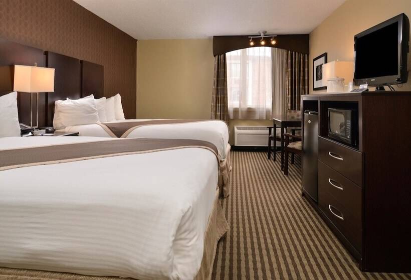 غرفه قياسيه سريرين مزدوجين, Quality Inn Festus