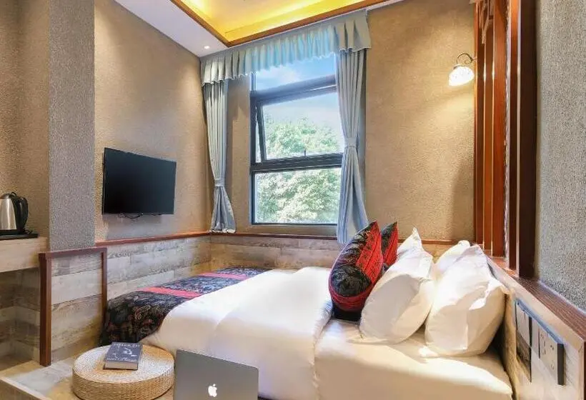 اتاق استاندارد با چشم‌انداز باغ, Zou Qu Ye Travel