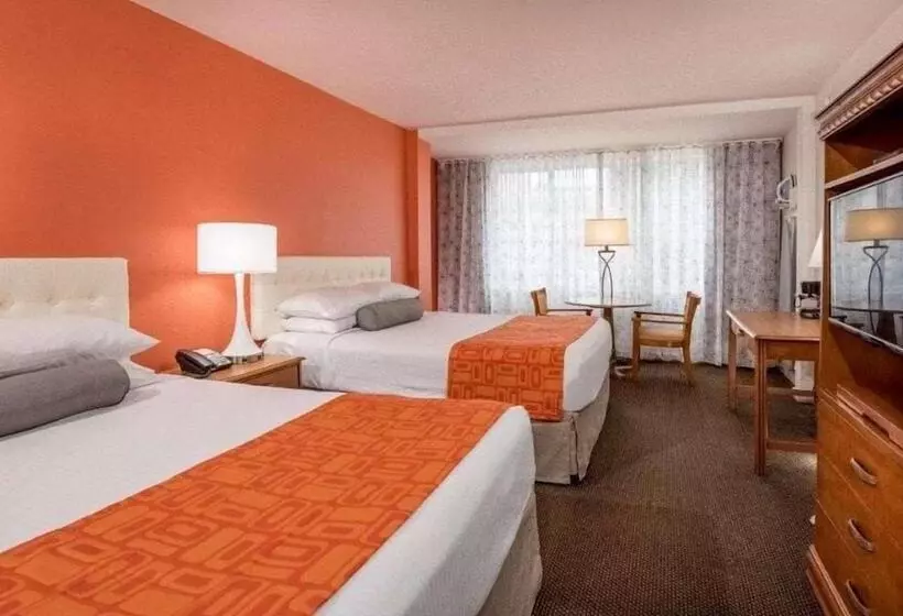اتاق استاندارد با 2 تخت دوبل, Howard Johnson By Wyndham Atlantic City