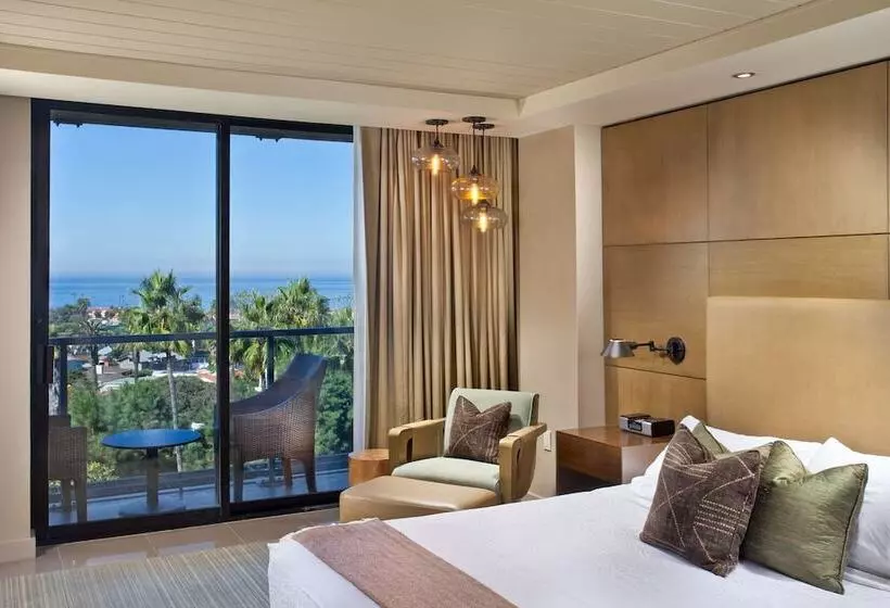 اتاق استاندارد با تخت دوبل و چشم‌انداز دریا, La Jolla Curio Collection By Hilton