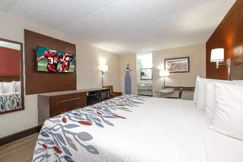 キングサイズベッドのスーペリアルーム, Red Roof Inn Fredericksburg North