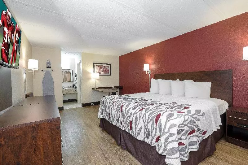 キングサイズベッドのスーペリアルーム, Red Roof Inn Fredericksburg North