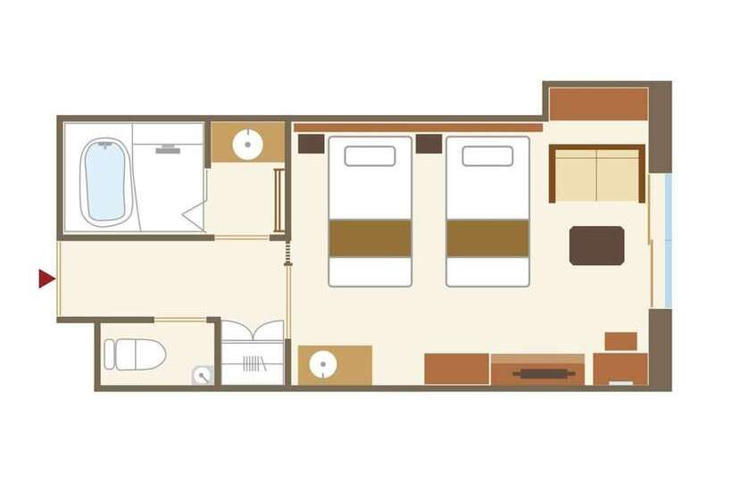 غرفة قياسية, Onyado Shikishimakan