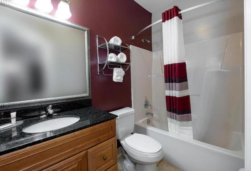 带大床的套房, Red Roof Inn & Suites Wilson