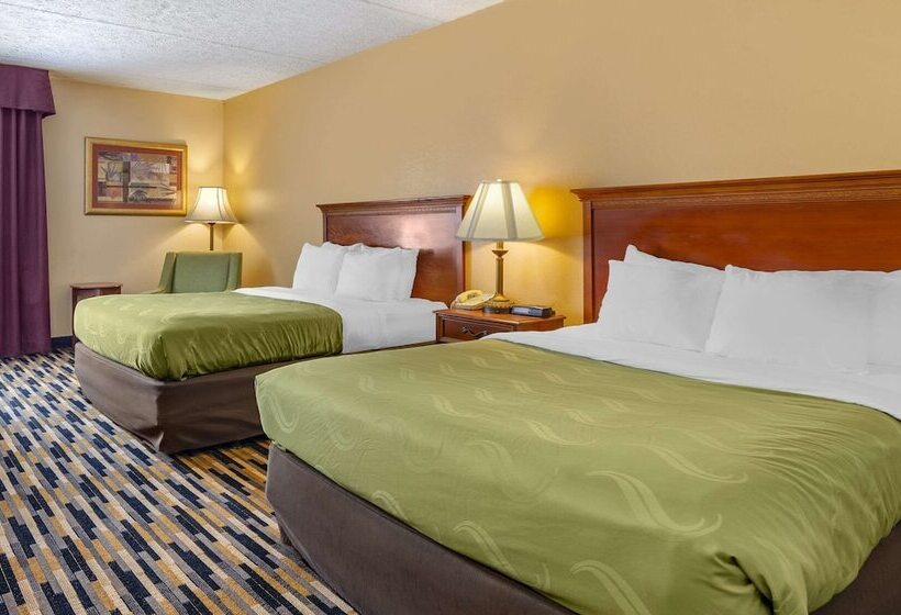 غرفه قياسيه سريرين مزدوجين, Quality Inn Near Martinsville Speedway